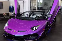 Lamborghini Aventador SVJ Roadster màu siêu độc lạ về Việt Nam