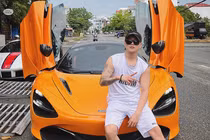 Nam ca sĩ TiTi gây sốt với màn “cò” McLaren 720S Spider hơn 23 tỷ