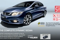 Honda Civic 2015 thêm nhiều cải tiến, giảm giá thành 