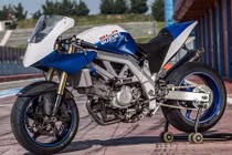 Suzuki SV650S “đồng nát” biến hình siêu môtô SLR700 hàng khủng