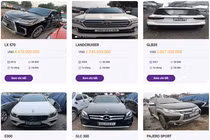 Xe sang Mercedes-Benz, Lexus và BMW được ngân hàng thanh lý "giá mềm"