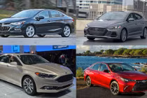 Top 10 ôtô sedan và hatchback bán chạy nhất tại Mỹ 