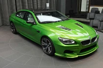 Chi tiết BMW M6 xanh lá cây độc nhất vô nhị