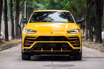 Cận cảnh Lamborghini Urus "vàng choé" giá 22 tỷ tại Hà Nội