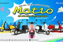 VinFast Motio 2025 - chiếc xe máy điện "giá mềm" dành cho học sinh