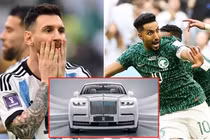 Đội Ả-rập Xê-út được tặng xe Rolls Royce sau chiến thắng Argentina