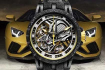 Cận cảnh đồng hồ 4 tỷ phong cách siêu xe Lamboghini