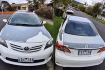 Hàng loạt xe Toyota bị tróc sơn, có thể bóc ra như giấy dán tường