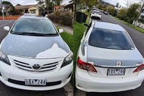 Hàng loạt xe Toyota bị tróc sơn, có thể bóc ra như giấy dán tường