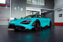 McLaren 765LT độc nhất Lào, sở hữu màu sơn xanh Tokyo Cyan độc