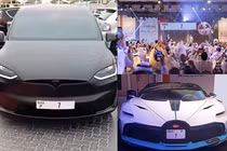 Tesla Model X đeo biển số “P7” đắt nhất thế giới trị giá 351 tỷ đồng