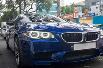 Chi tiết BMW M5 F10 độc nhất Việt Nam trên phố Sài Gòn