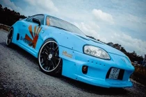 Toyota Supra độ widebody Liberty Walk duy nhất tại Việt Nam