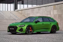 Audi RS6 Avant độ công suất mạnh ngang siêu xe Bugatti Veyron