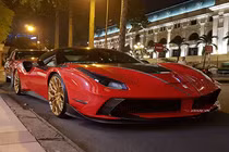 Siêu xe Ferrari 488 GTB độ Mansory lăn bánh ở Sài Gòn