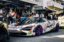 Ngắm siêu xe McLaren 720S khoác áo Graffiti kịch độc