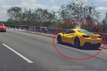 Ferrari 488 GTB bốc khói trên cao tốc, bị chê kém hơn cả Toyota Vios