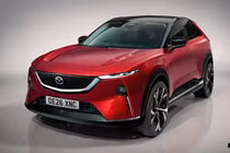 Mazda EZ-60 2026 lộ diện - SUV điện có kiểu dáng coupe