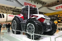 Steyr Konzept - máy cày tương lai dùng động cơ hybrid