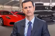 Phát lộ dàn siêu xe triệu đô trong dinh thự Tổng thống Syria 