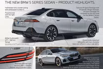 BMW 5-Series 2024 bán "sát vách" Việt Nam, đấu Mercedes-Benz E-Class L