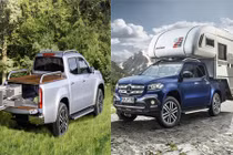 Bán tải hạng sang Mercedes X-Class "biến hình" nhà di động