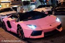 Lamborghini Aventador Novitec Torado khoác áo "hường" ở Sài thành