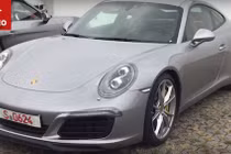 Porsche 911 2016 lộ diện đầy đủ trước ống kính máy quay