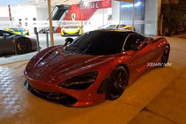 Siêu xe McLaren 720S "mận đỏ" hơn 20 tỷ tại Sài Gòn
