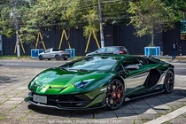 Lamborghini Aventador SVJ sở hữu màu sơn siêu độc đáo