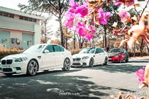 Dàn xe BMW độ "xếp lốp" trên phố Sài Gòn