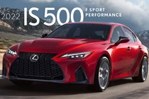 Lexus IS 500 F Sport Performance V8 ra mắt tại Nhật Bản