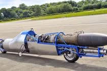 Xe máy phản lực từ Anh hướng tới kỷ lục trên 600 km/h
