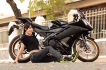 Cô thợ may Đắk Lắk "máu" tốc độ và đam mê môtô PKL