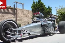 “Sốc” với xe 3 bánh 1000 mã lực của dân chơi Mỹ