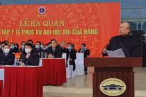 Chuẩn bị nhiều kịch bản y tế đảm bảo Đại hội XIII thành công