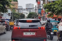 Biển số đẹp trong kho sắp đấu giá gắn trên Peugeot 2008 tại Hải Phòng