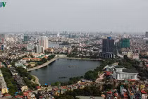 Toàn cảnh hồ Thành Công vừa bị đề xuất lấp để xây chung cư