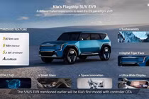 Kia EV9 đã lăn bánh, ra mắt đầu năm 2023 - "đấu" Vinfast VF9