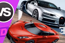 Siêu xe Koenigsegg Agera RS cho Bugatti Chiron "ngửi khói"