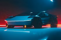 Siêu xe Cyber Roadrunner "mượn" thiết kế của Tesla Cybertruck