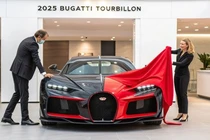 Siêu phẩm Bugatti Tourbillon trăm tỷ thêm tuỳ chọn sơn đỏ Matt Red 