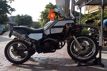 Dân chơi Ninh Bình độ Yamaha Tricker XG 250 kiểu Rally Raid 