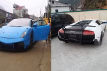 Siêu xe Lamborghini lăn bánh tại phố núi Cao Bằng 