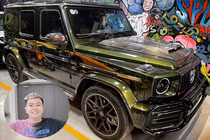 Chiếc Mercedes-AMG G63 độ Brabus hơn 11 tỷ của 9x Sài Gòn