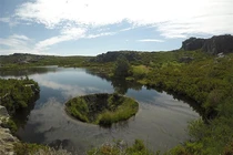 Hố nước sâu hun hút được ví như 'đường đến địa ngục'