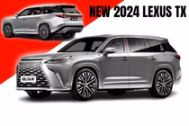 Lexus TX 2024 chốt lịch ra mắt, lộ nội thất với 6 chỗ ngồi