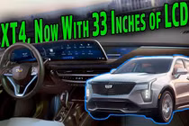 Cadillac XT4 2024 sở hữu màn hình cong 33 inch, đe dọa Mercedes-Benz GLC