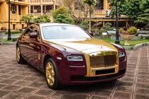 Rolls-Royce Ghost “dát vàng” của ông Trịnh Văn Quyết khởi điểm 10 tỷ đồng