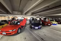 Toyota Sera độc lạ trong dàn gần nghìn chiếc xe JDM tại Thái Lan 